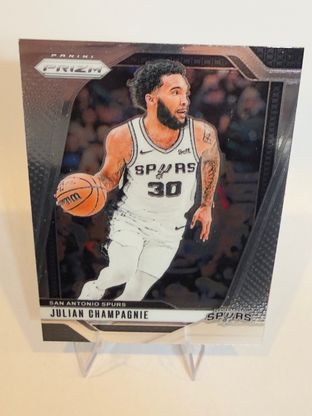 2024/25 Panini Prizm # 158 Julian Champagnie San Antonio Spurs Basketball